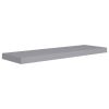 Wall Shelf Grey Honeycomb MDF, Metal 31.5 x 9.3 x 1.5 in