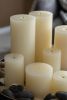 4x6" 2PK Unscented Soy Wax Candle, Ivory