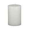 4x6" 2PK Unscented Soy Wax Candle, White