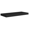 Wall Shelf Black Honeycomb MDF, Metal 23.6 in length