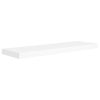 Wall Shelf White Honeycomb MDF, metal 31.5 x 9.3 x 1.5 in