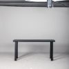 43.3 Inch Solid Wood Console Table for Entryway, Sofa Table Narrow Entryway Table for Hallway, Behind The Couch, Living Room, Foyer, Black