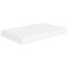 Wall Shelf White Honeycomb MDF and metal Small Wall mounting