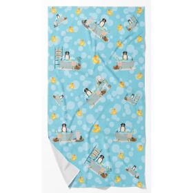Bernese Mountain Dog in Bathtub Bath Towel Large Oversized Plush Fitness Body Towel, Ultra Soft Absorbent Quick Drying, 42"L x 24"W (Option: Default)