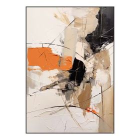 Modern Colorful Abstract Oil Painting On Canvas Colorful Acrylic Painting Colorful Wall Art Multicolour Wall Art,Living Room Home Decor Gift (style: 01, size: 140x210cm)