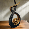 Ember Echoes â€“ Modern Ceramic Home Decor Sculpture Accent