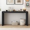 Modern Style Console Table made of Paulownia Solid Wood Veneer,Suitable for Foyer, Living Room, or Entryway